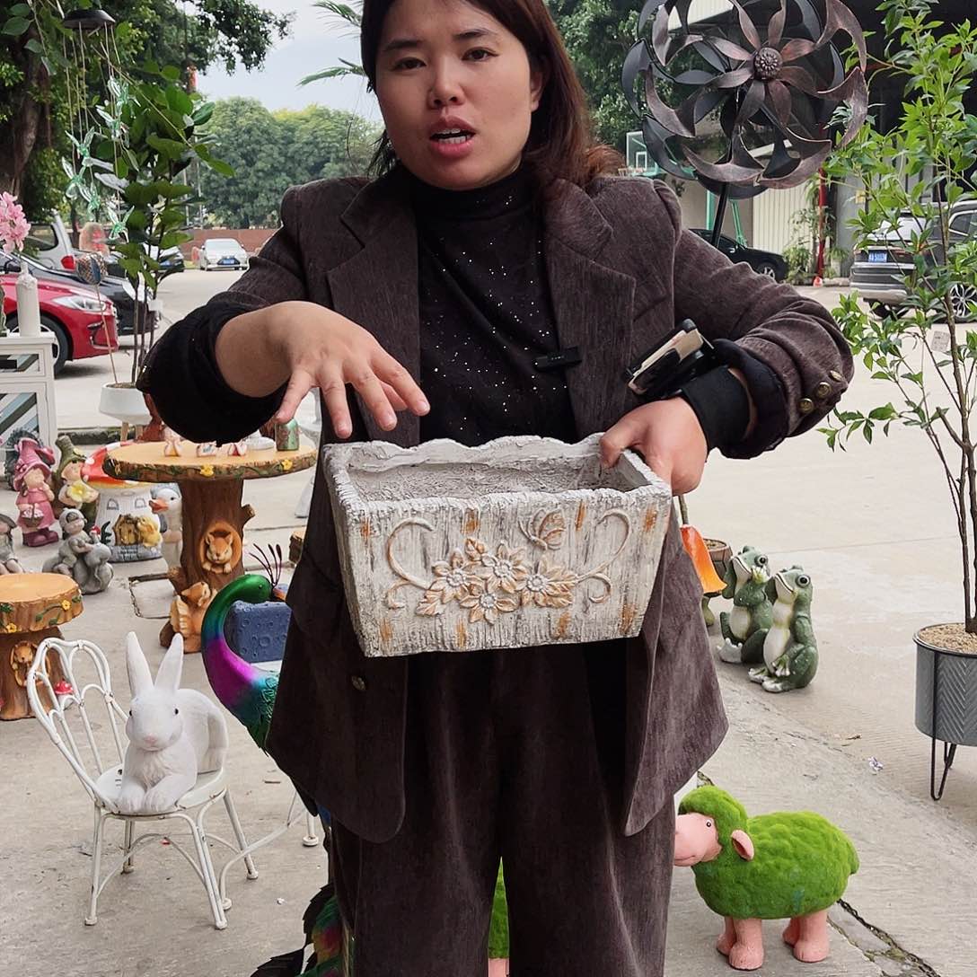 【闪购商品】无铅玻璃花园摆件&000&