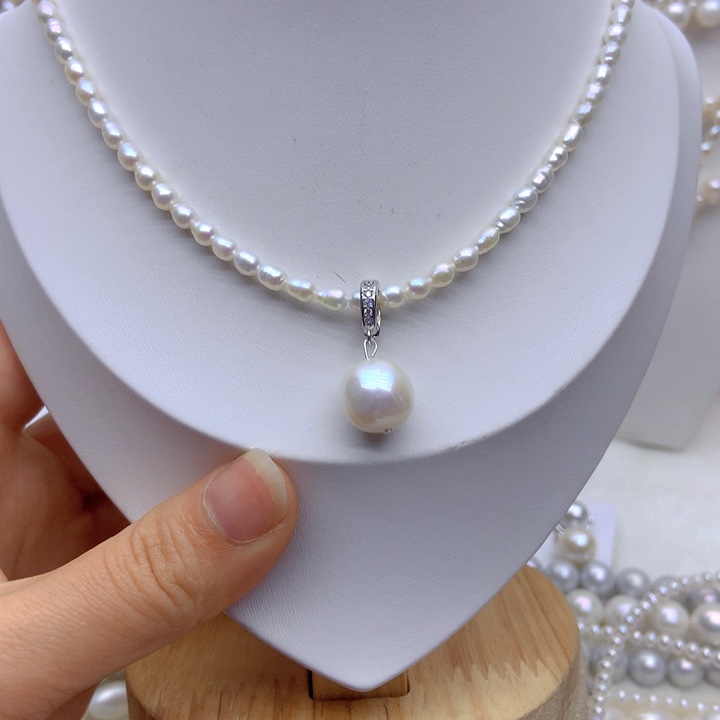 淡水珍珠颈饰未镶嵌
