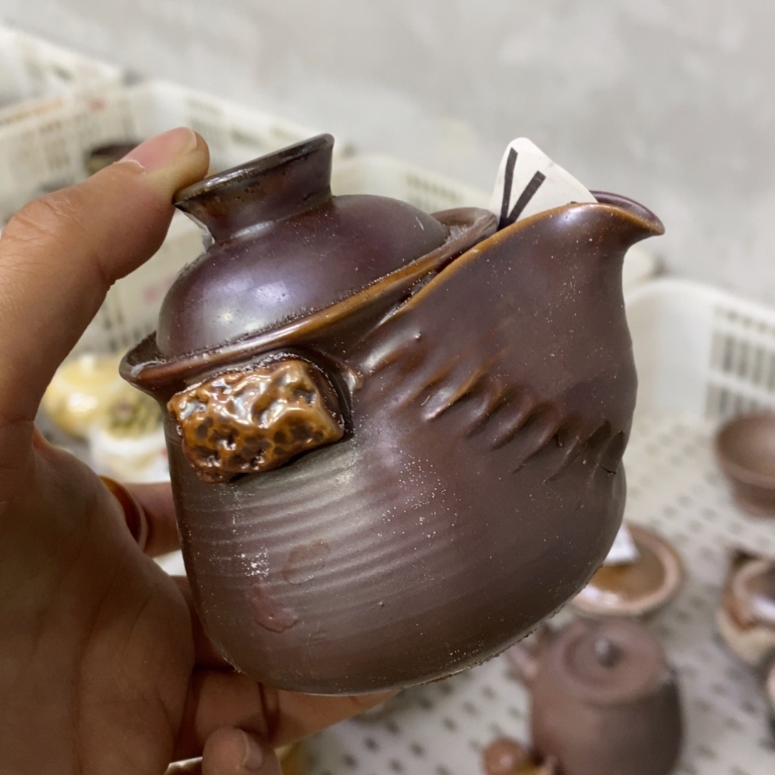 陶园柴烧，精品高货。944瑕疵