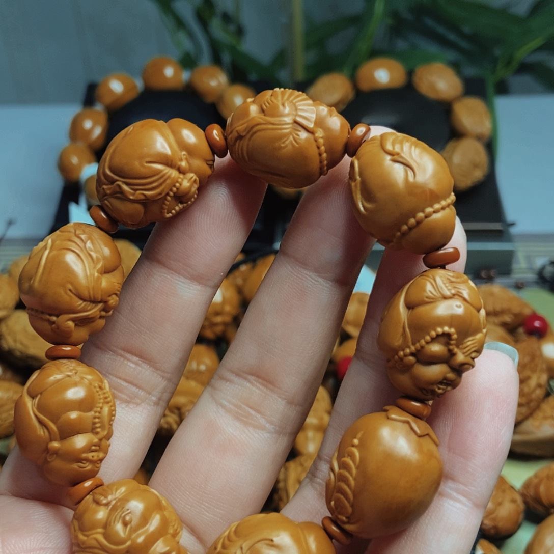 橄榄核手串/手链夏*+小弥勒