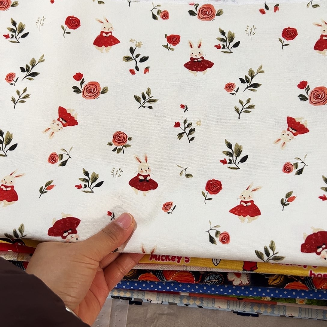 棉一米价纯棉8安帆布1.5宽果子块