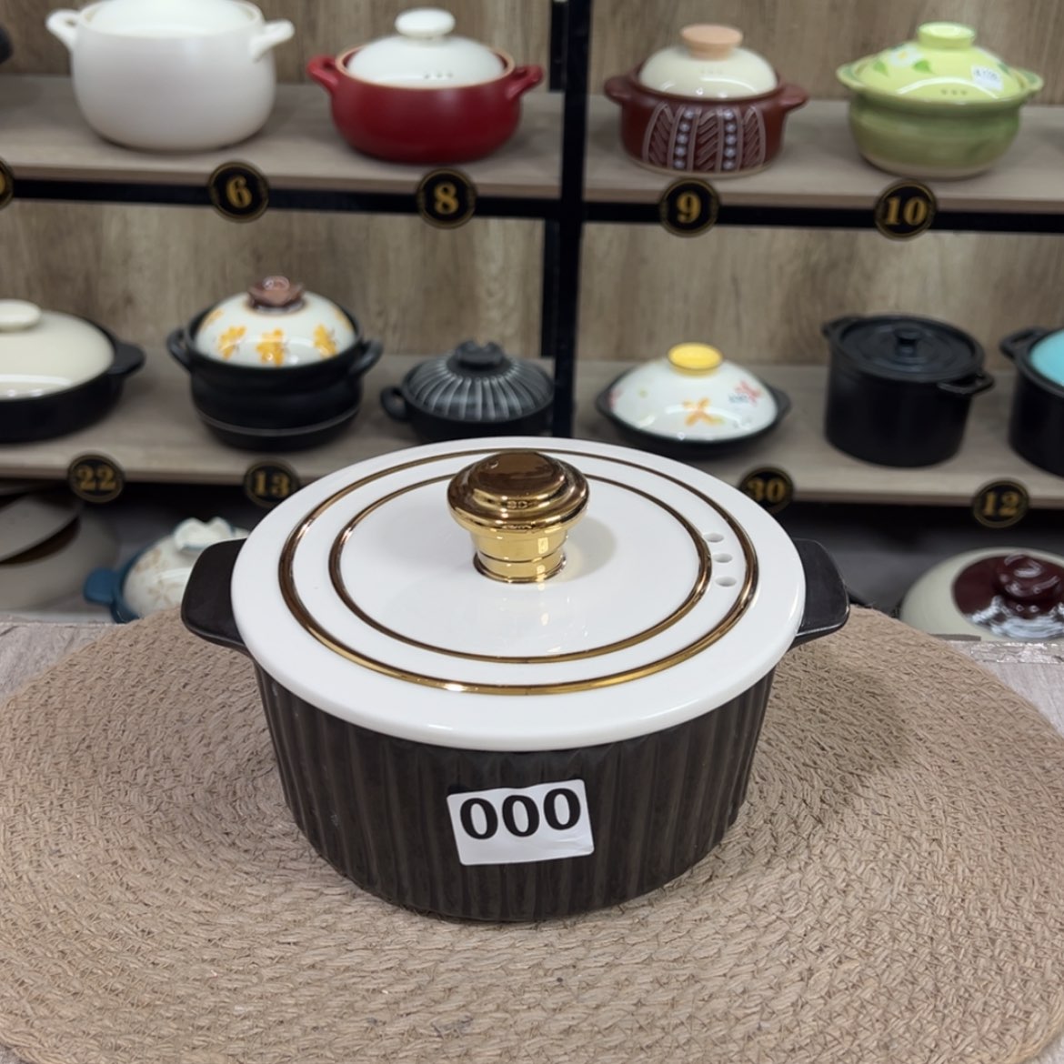 【闪购商品】1升砂锅微瑕疵品000