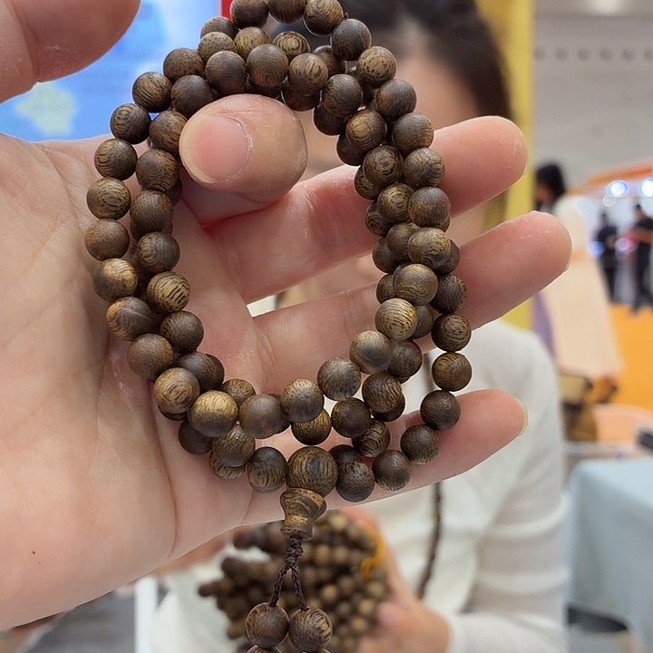 沉香手串圆珠多圈手串多样性发一