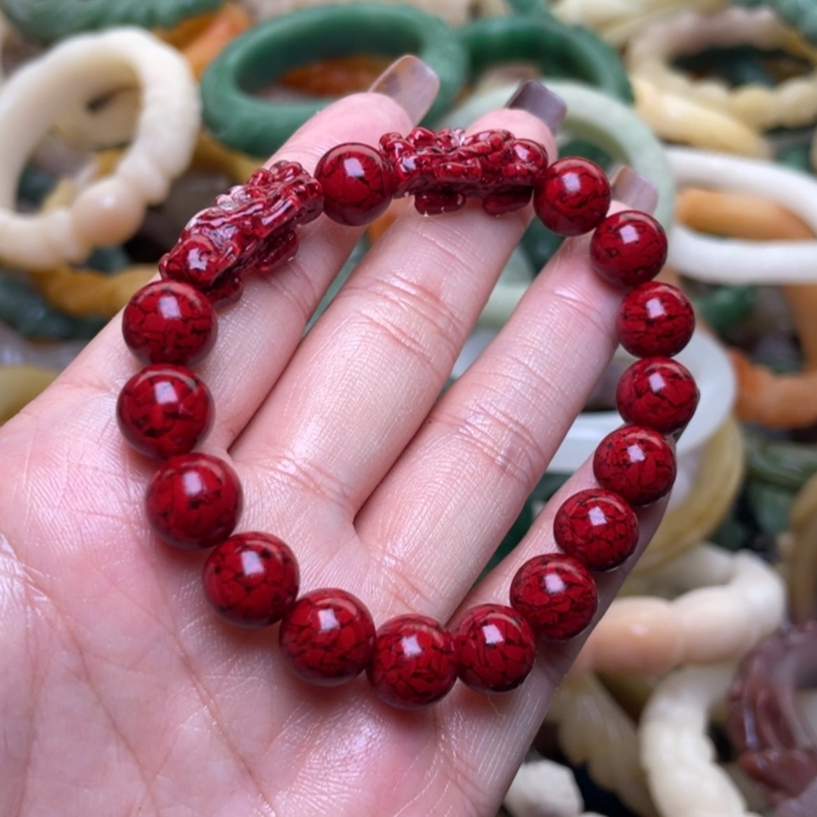 【闪购商品】未镶嵌手镯（圆镯）石英质玉