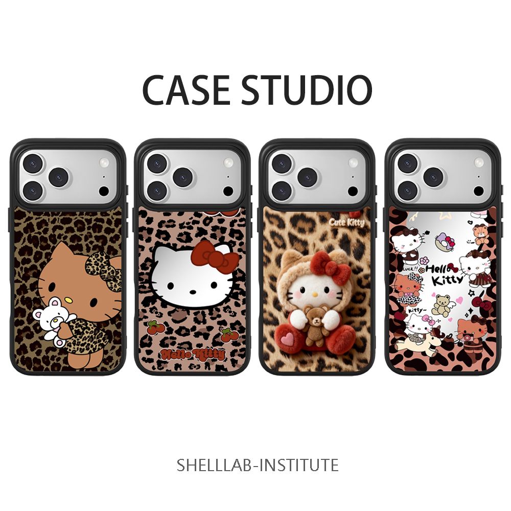 【宁宁家专属】kitty秋冬美拉德色系甜棕适用于苹果手机壳 iPhone17