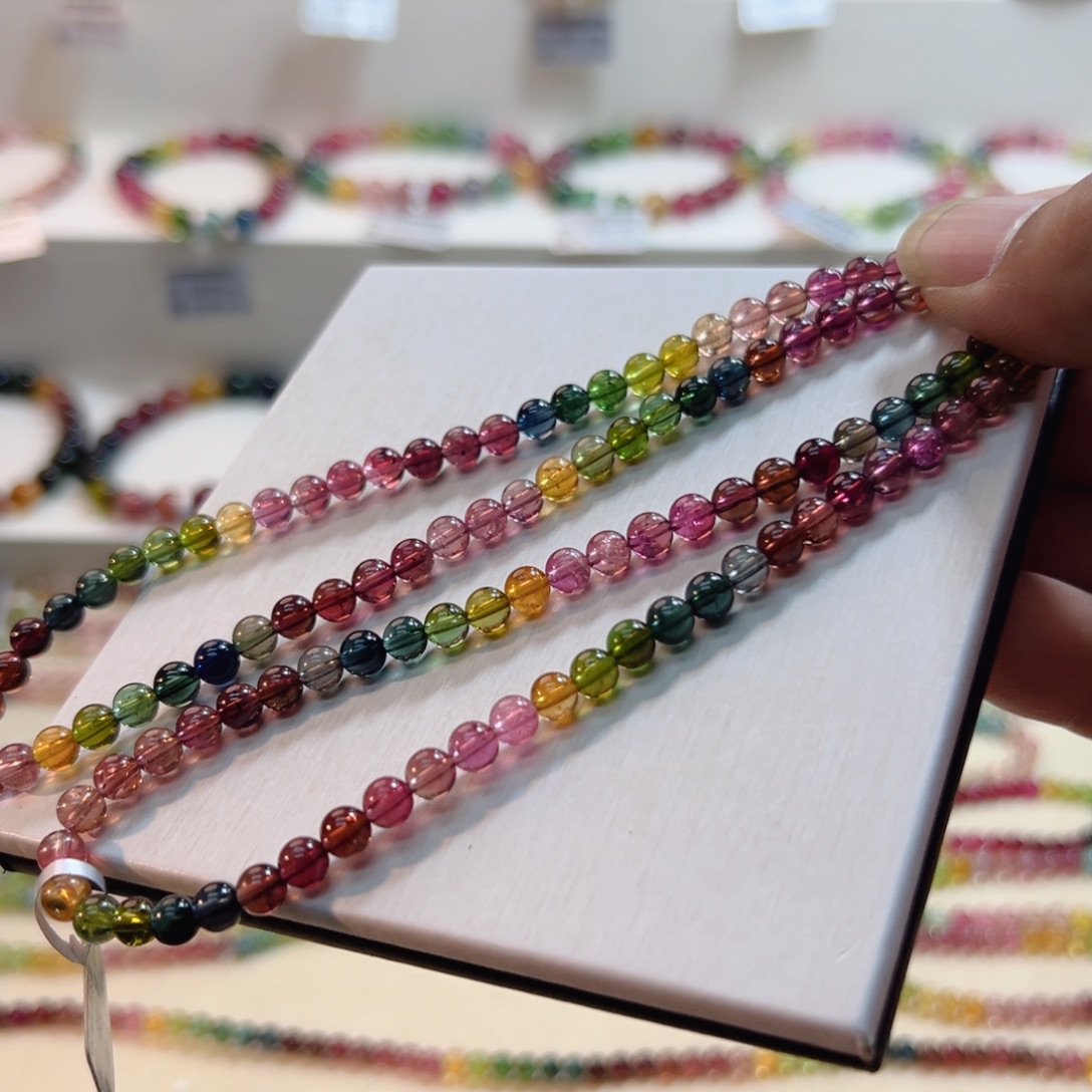 未镶嵌碧玺手链碧玺