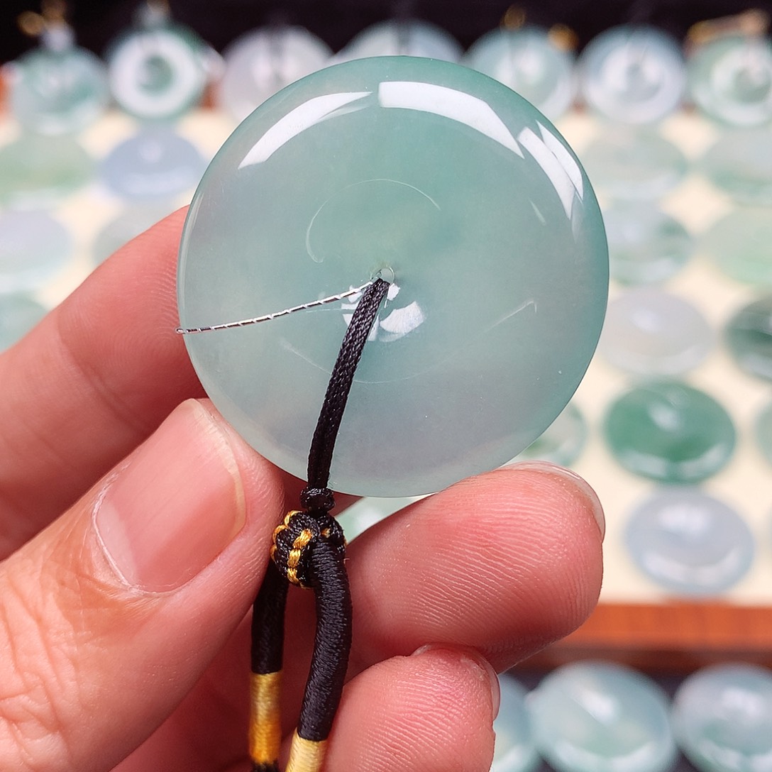 颈饰未镶嵌翡翠伦*叙35.2-6.1mm
