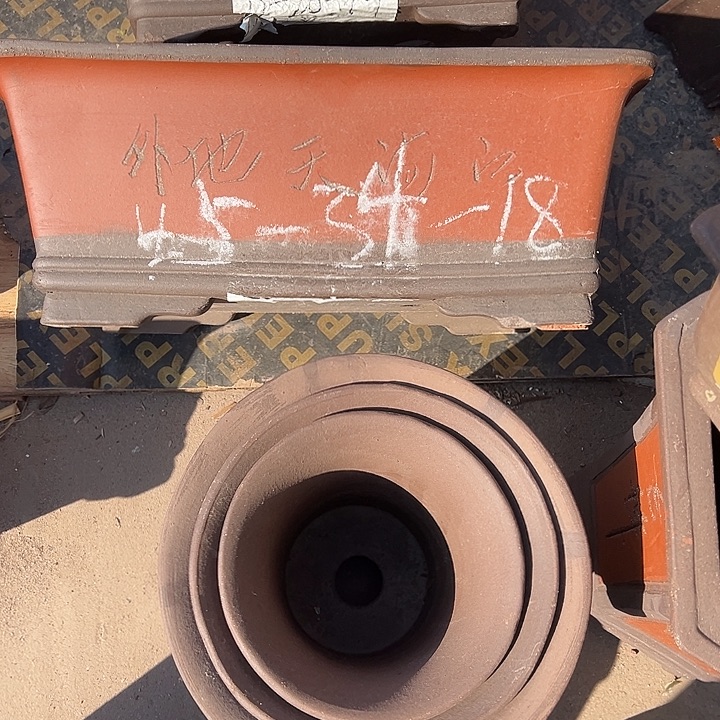 紫砂花盆透气花盆