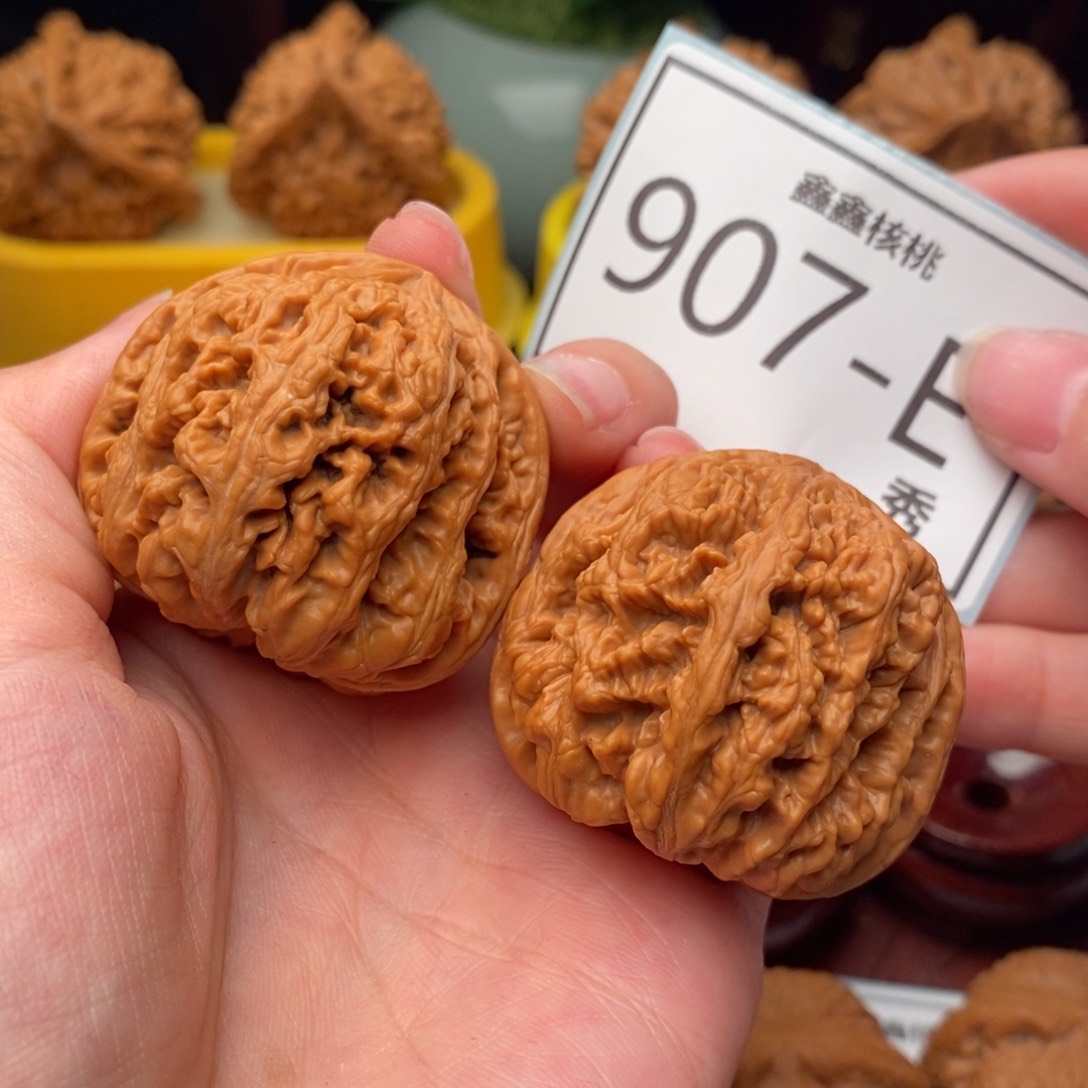 文玩核桃把件大粗筋40