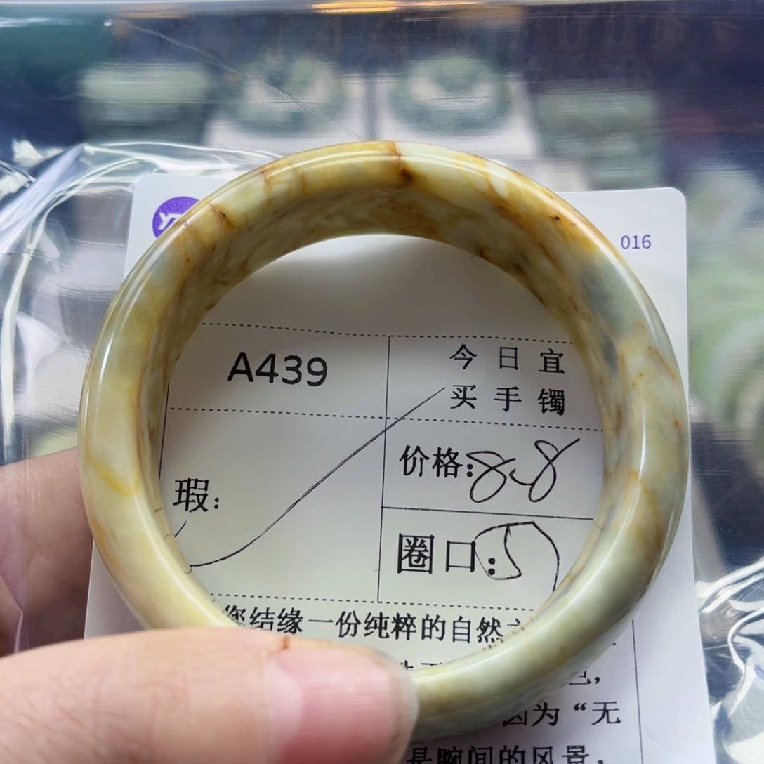 慧***远蛇纹石玉未镶嵌手镯