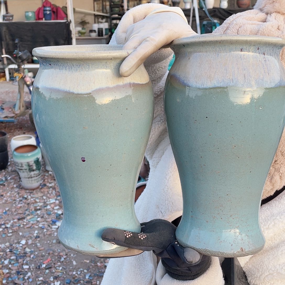 红陶王嫂花盆0129-208