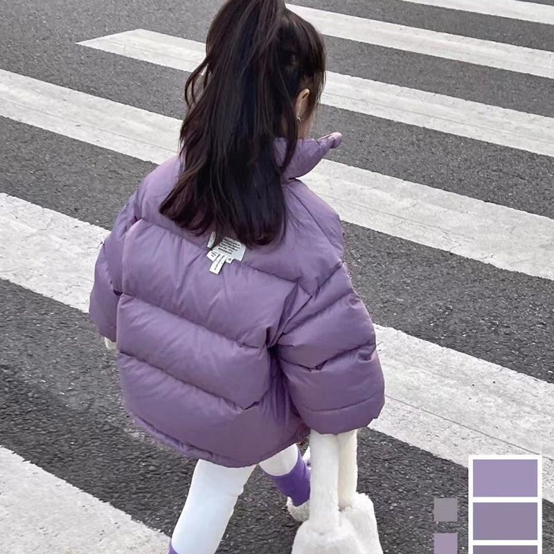 【非图款】（扣号）男款女款韩版保暖中大童秋冬季加绒加厚款