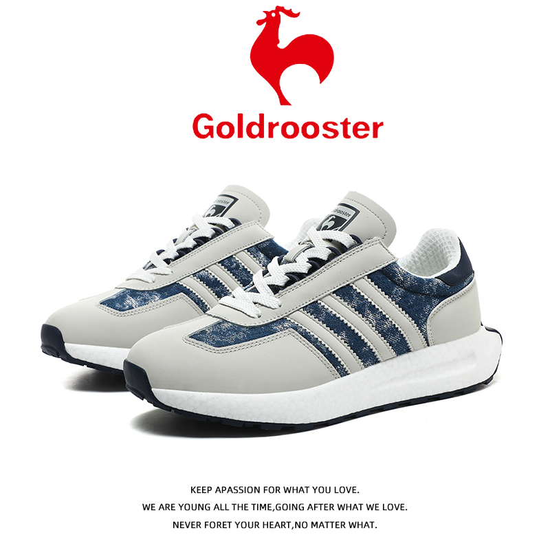  Goldrooster/金鸡四季百搭情侣真爆大底运动轻便跑步休闲鞋G2388