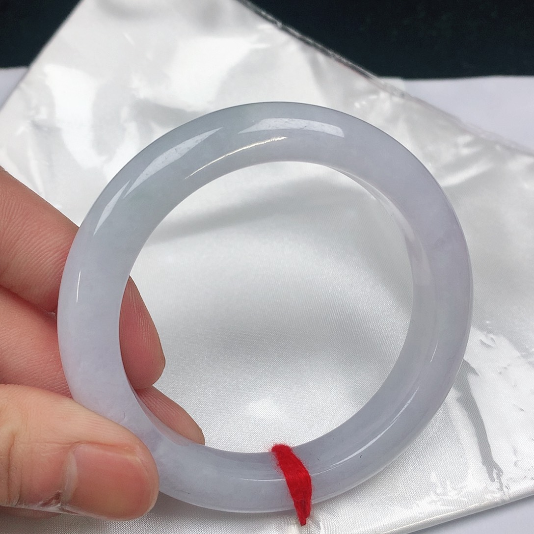 翡翠手镯未镶嵌圈55