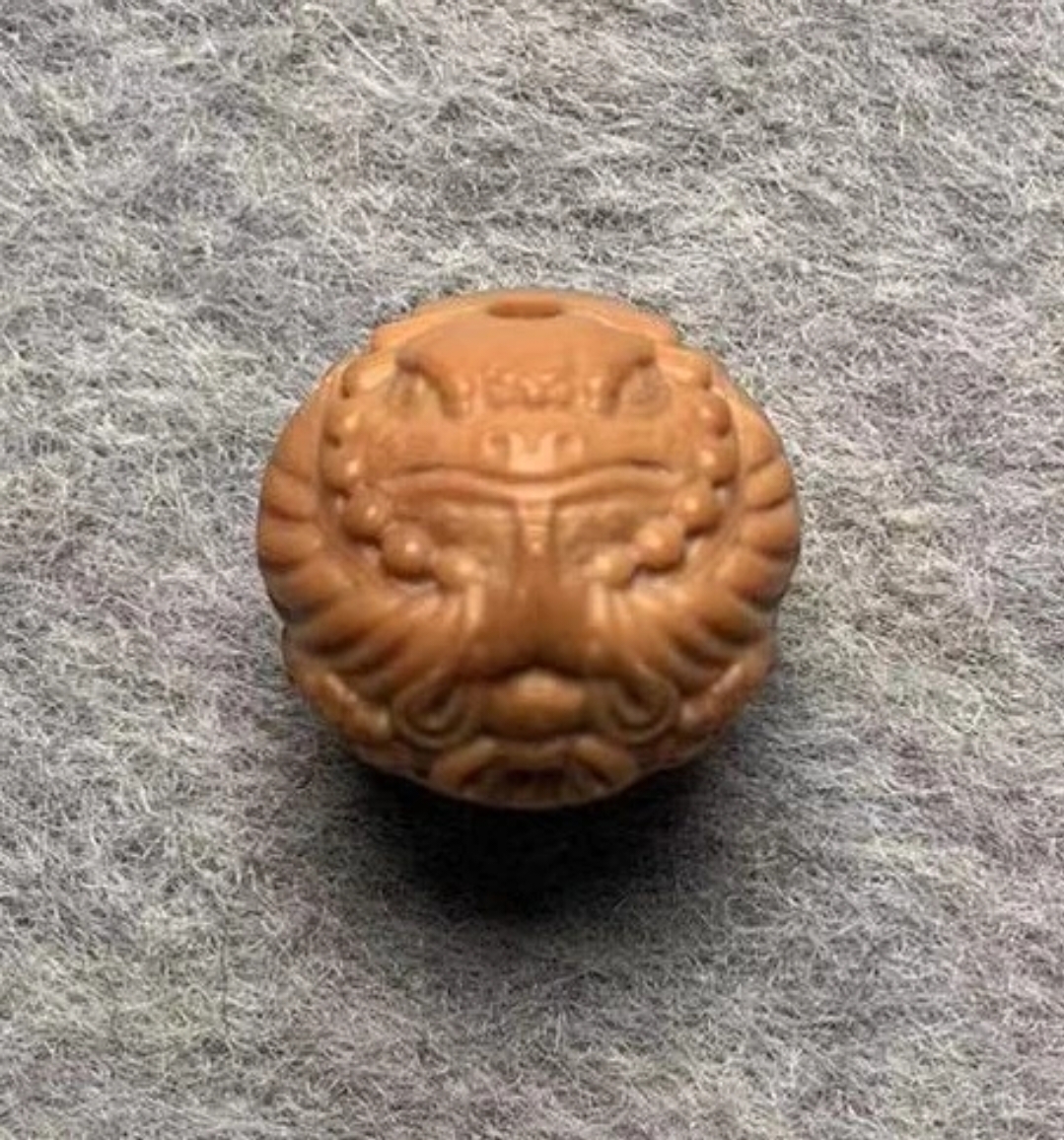 猴头核桃雕刻蟾仙单籽尺寸14+mm文玩好物猴头文玩