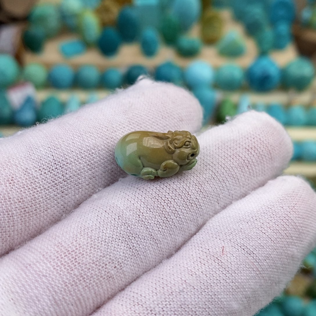 绿松石珠宝奇石未镶嵌