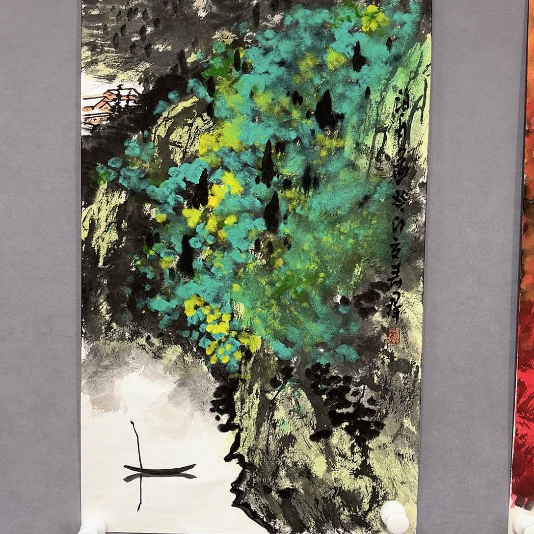 国画国画纯手绘作品请放心去藏