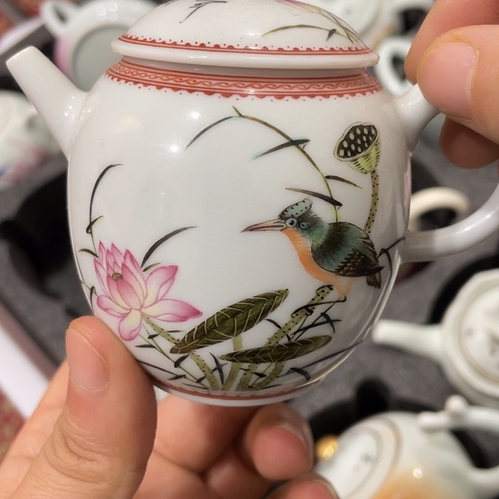 摆件陶景德镇陶瓷主人杯234