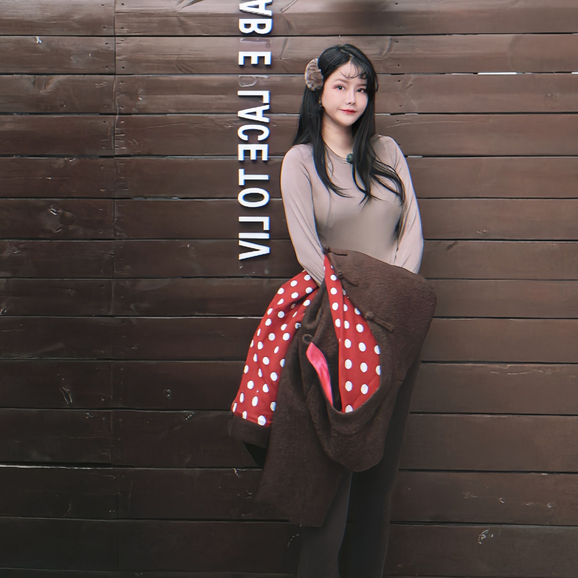 Ruckierz深圳南油原创极简风净色百搭高弹圆领羊毛打底衫#1733