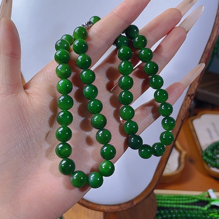 和田玉（碧玉）未镶嵌颈饰10