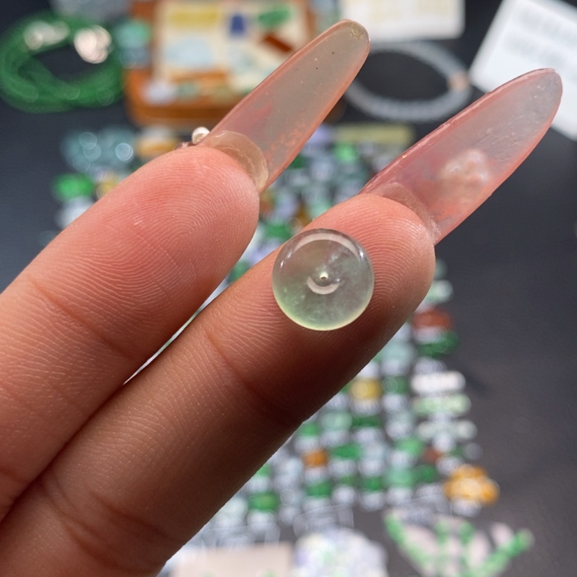 【闪购商品】翡翠挂件未镶嵌扣子