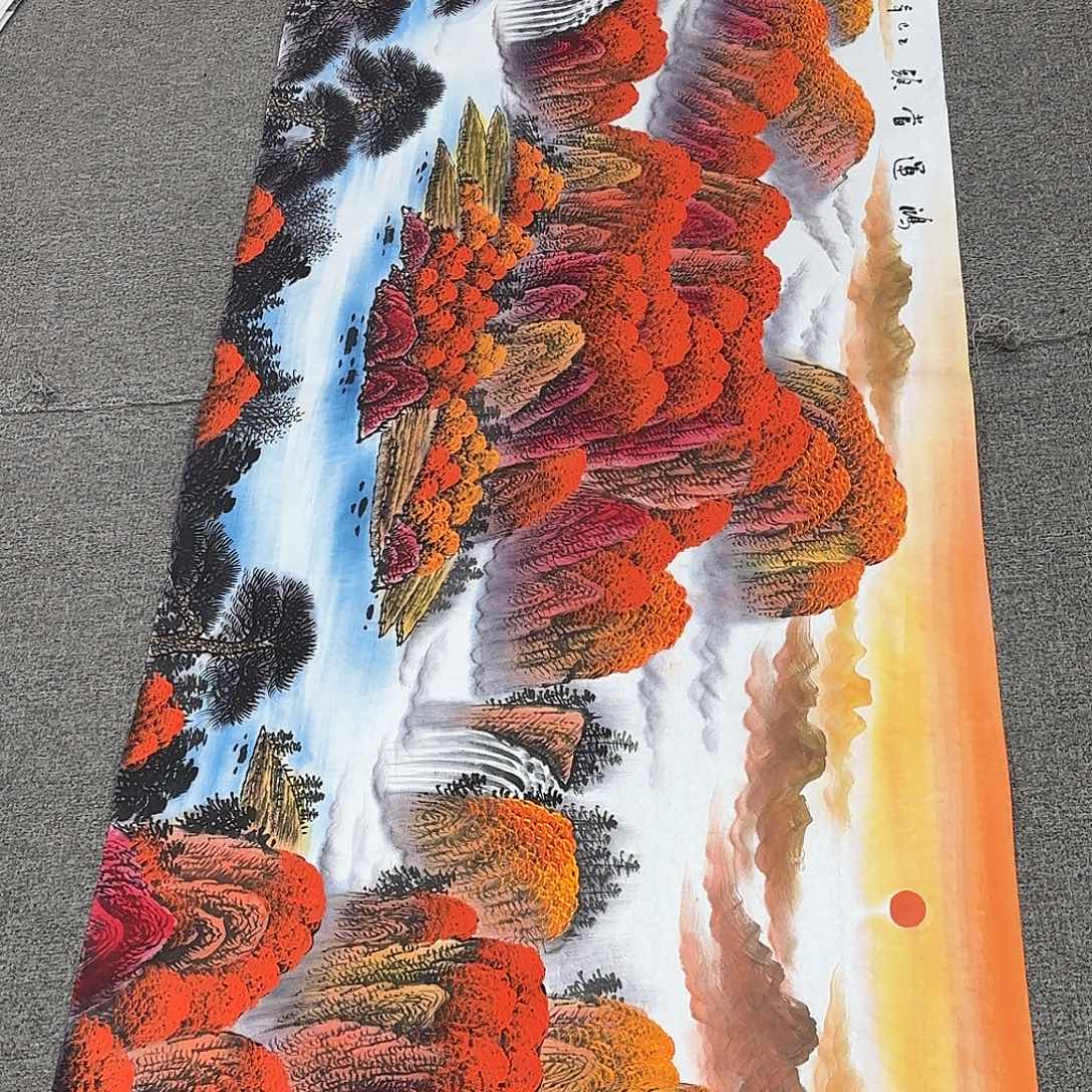 国画国画作品多次入选国内外