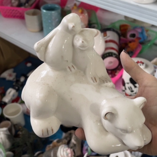 摆件                微瑕。 