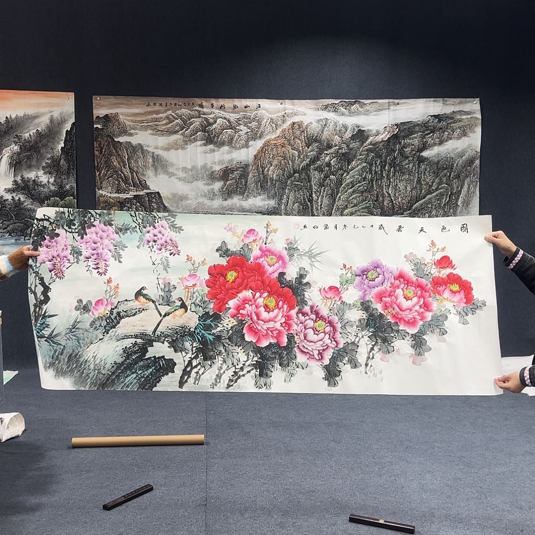 国画超级好看的一幅国画作品