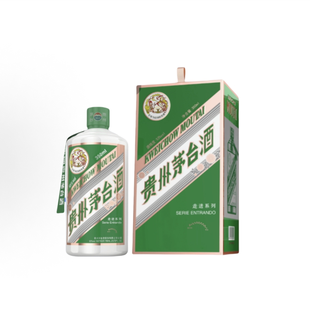 KWEICHOW MOUTAI/贵州茅台53度350ml 走进意大利酱香型白酒53度