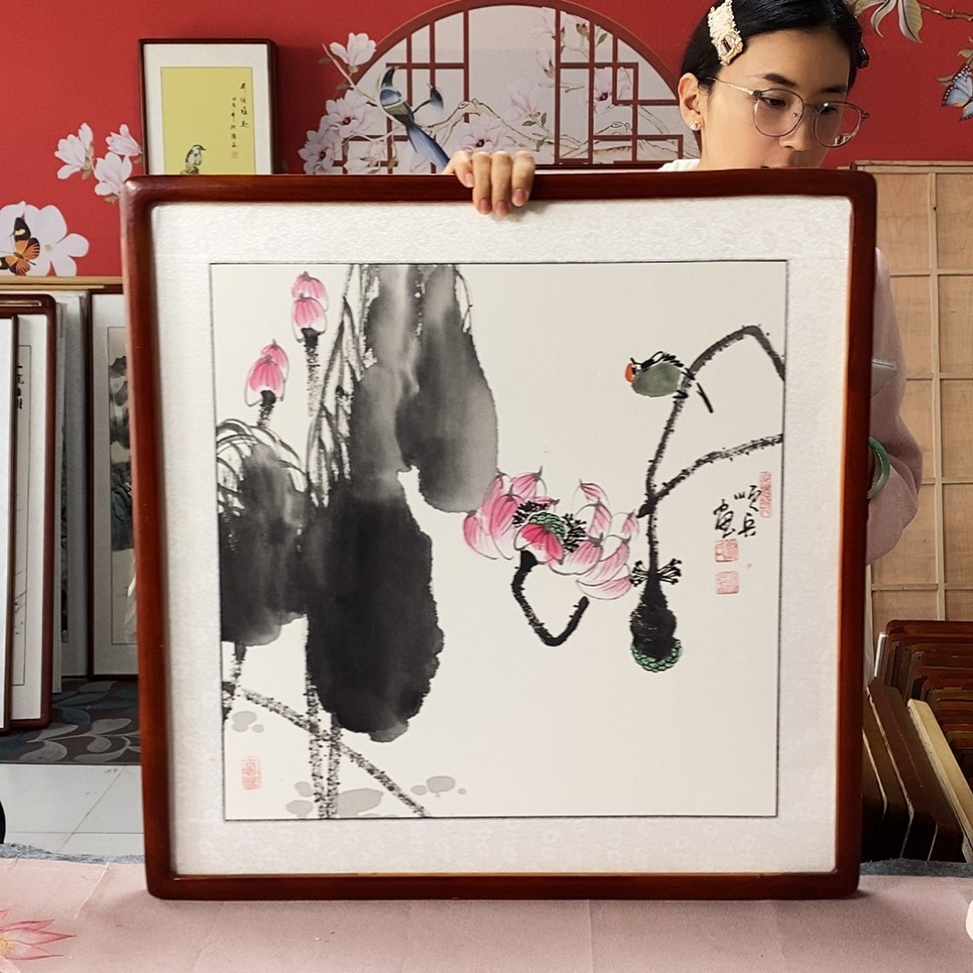 国画手写手绘62✖️62国画作品