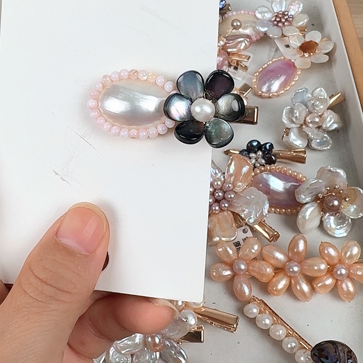 未镶嵌淡水珍珠发饰