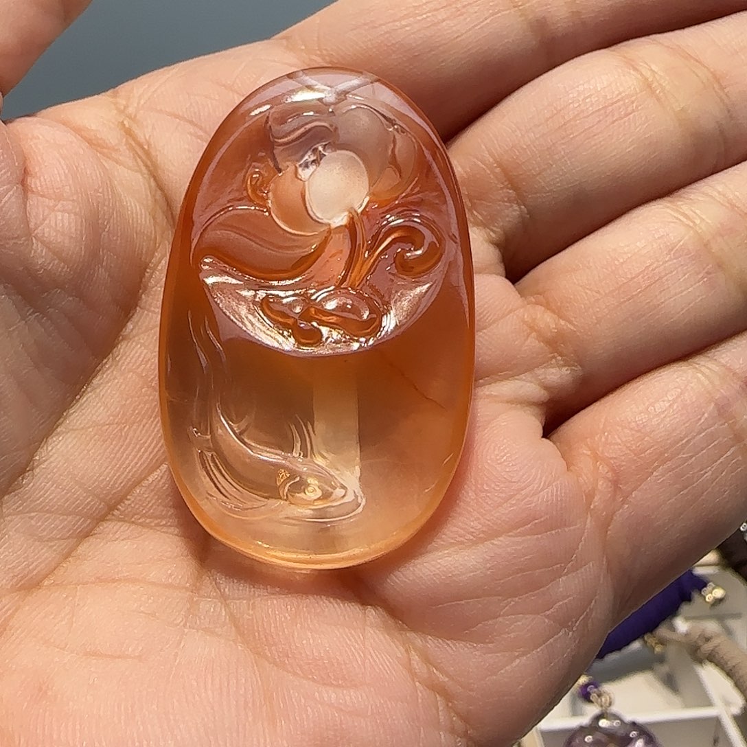 水晶吊坠未镶嵌JP38383成