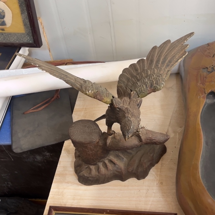 蜜安罐瓷香炉锡茶则