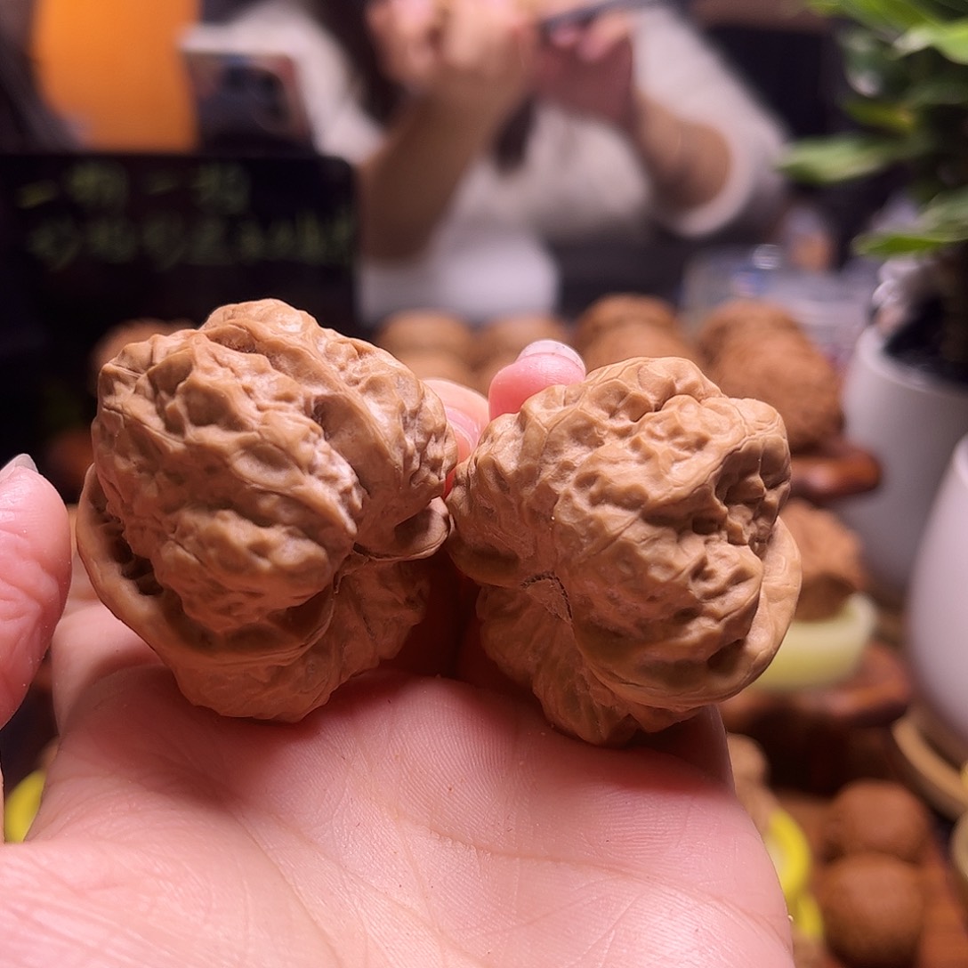 ****y文玩核桃把件39尺蛤蟆4