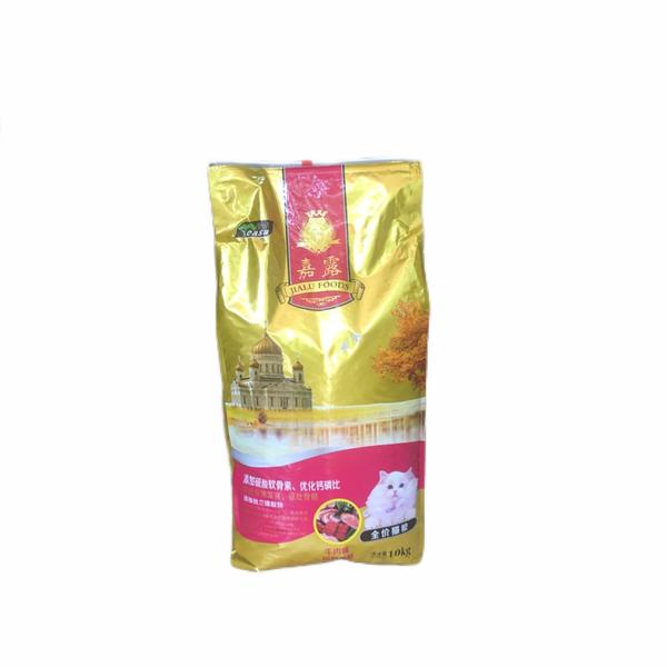 JiaLu/嘉露牛肉味全价招财猫粮10kg 牛肉味