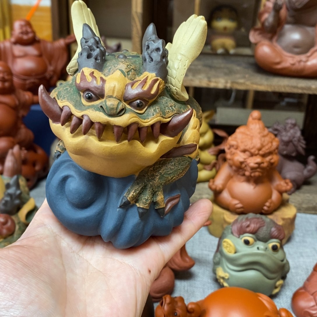 紫砂茶宠J**池大概健康了