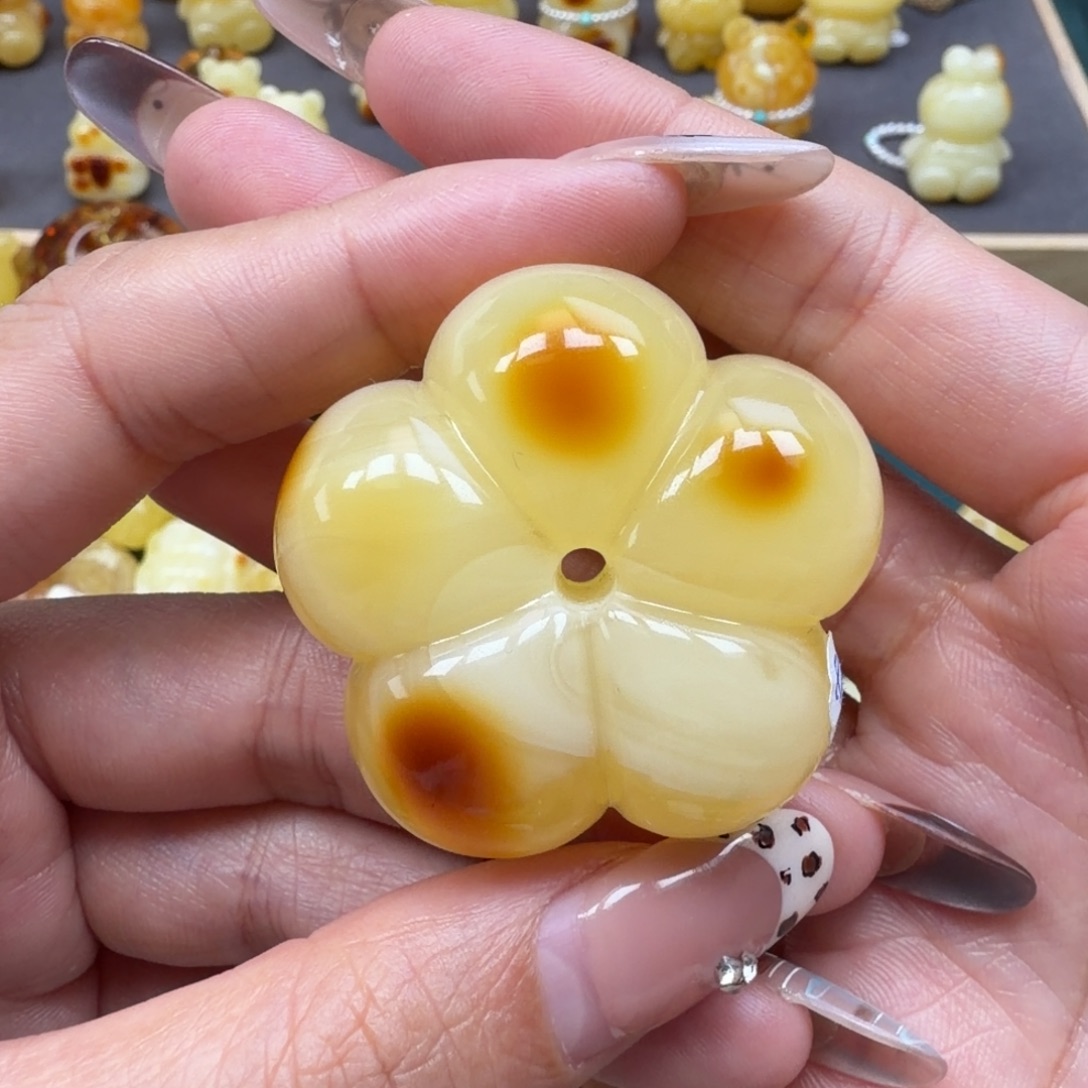 蜜蜡未镶嵌裸石蜜蜡