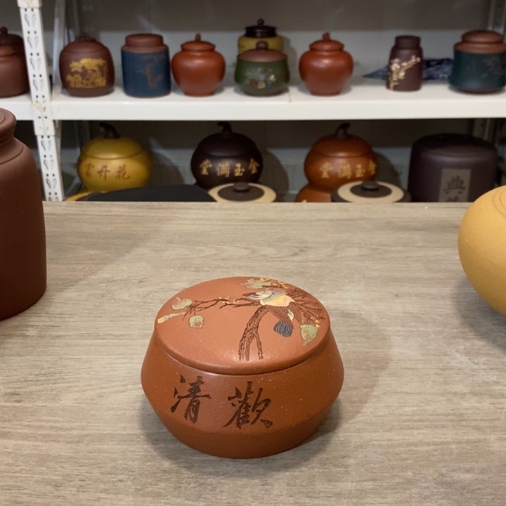 紫砂茶叶罐紫砂茶叶罐