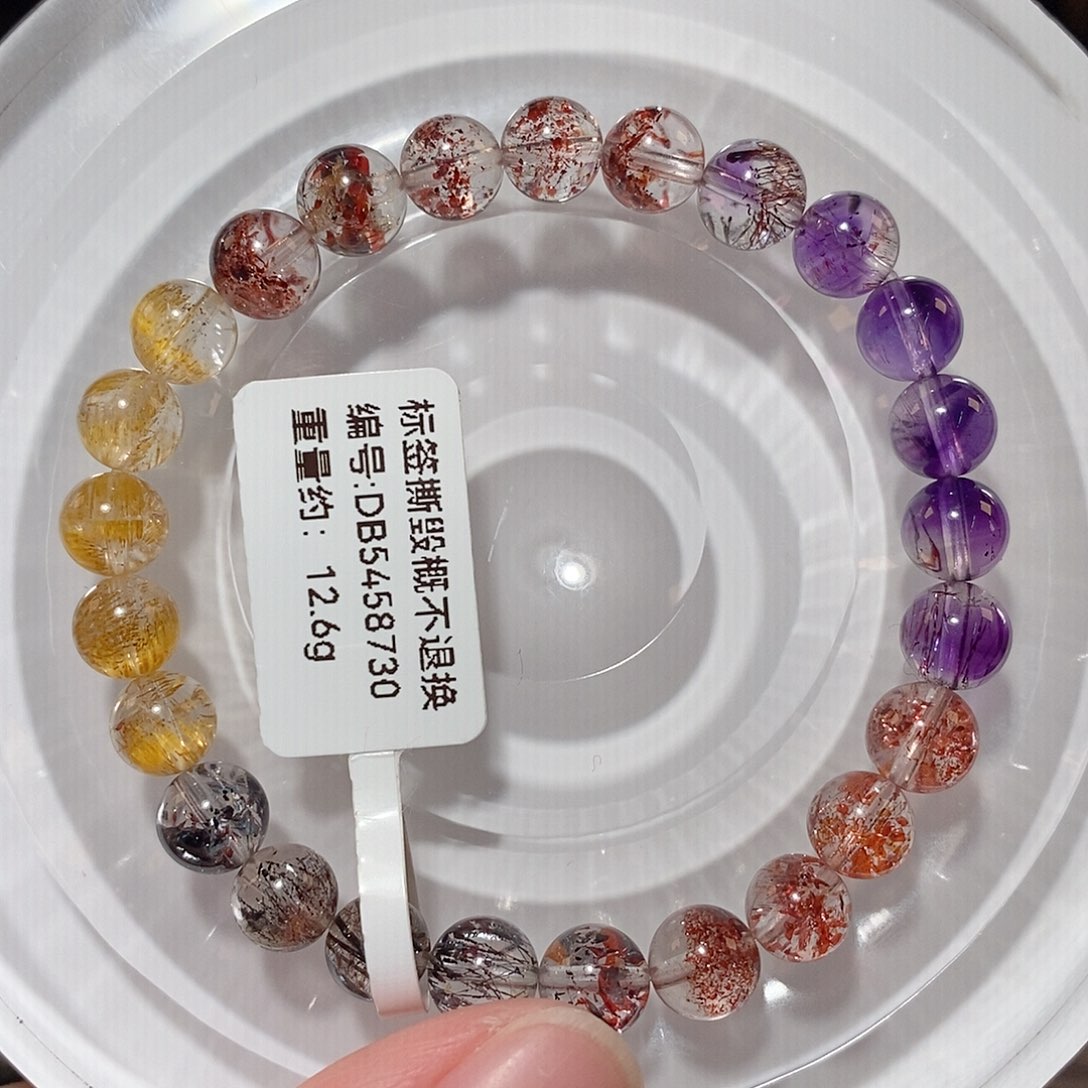 水晶手链未镶嵌F超七7