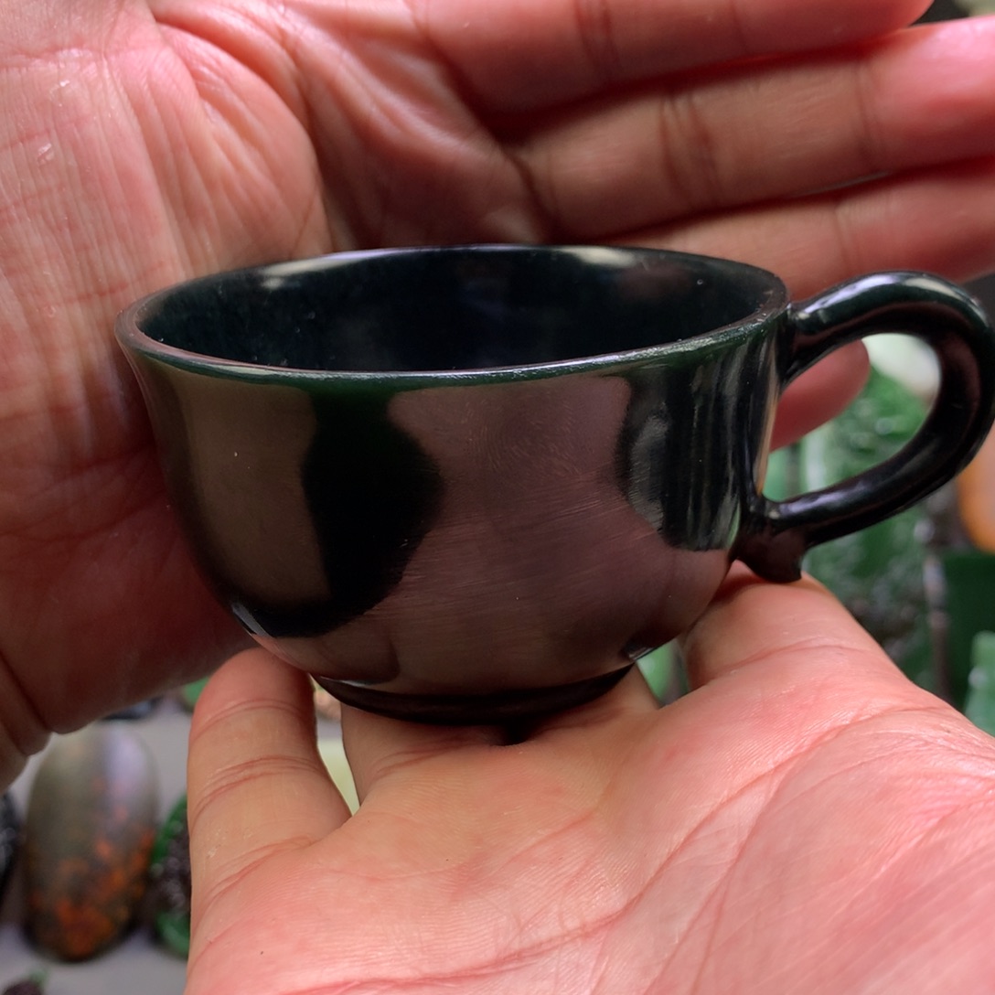 和田玉和田玉水杯未镶嵌未镶嵌