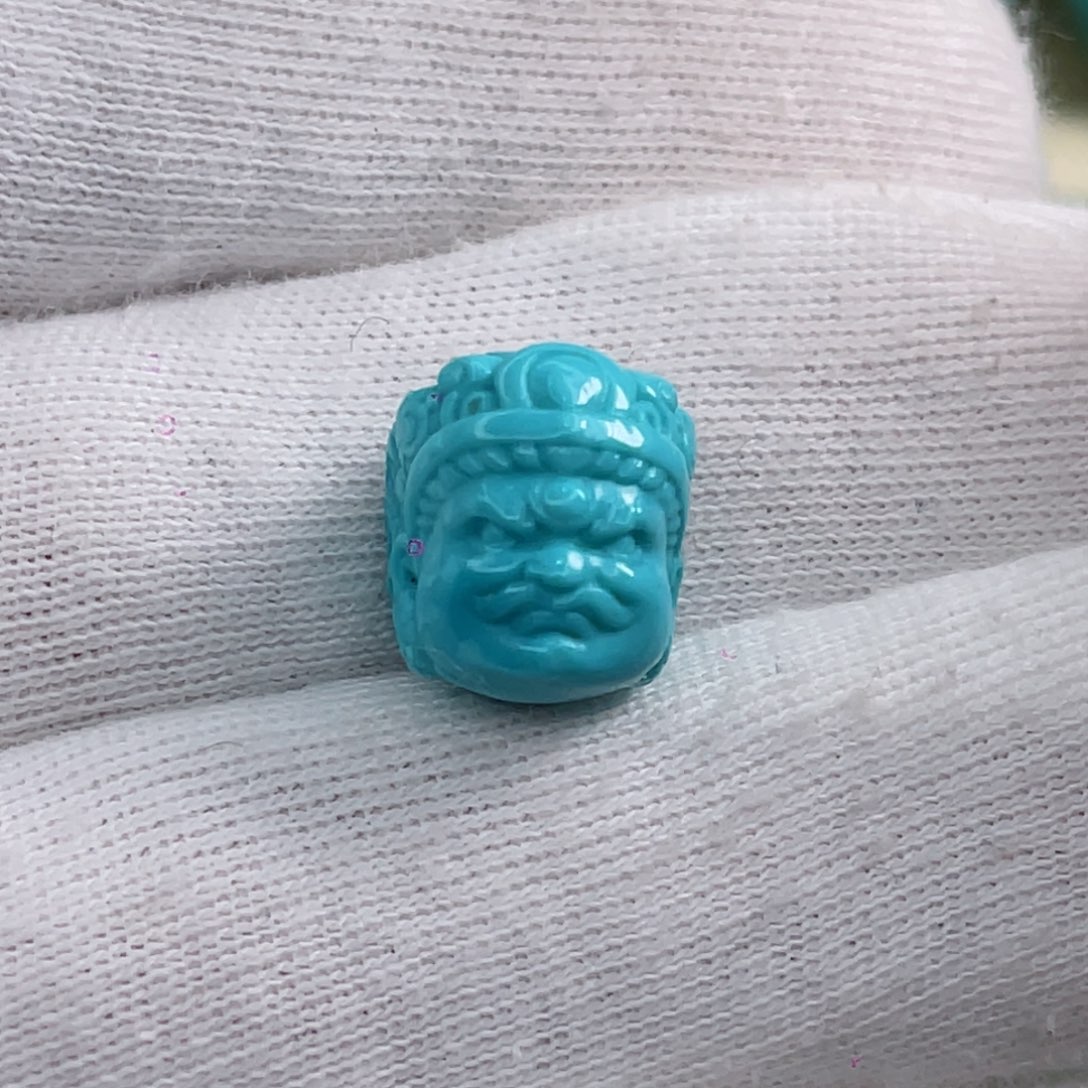 绿松石颈饰合金天*色卡10.8-12.2-7.8