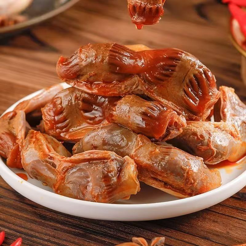 特新鲜五香大包装卤味鸡胗即食解馋休闲小吃零食熟食可批发的