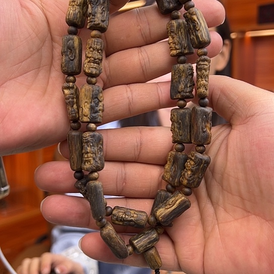 手串沉香白棋十八罗汉0.8多样性发货1条