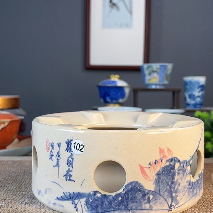 摆件景德镇陶瓷茶杯