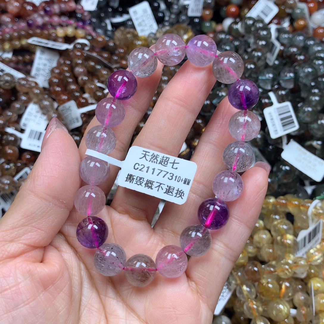 水晶手链未镶嵌天然