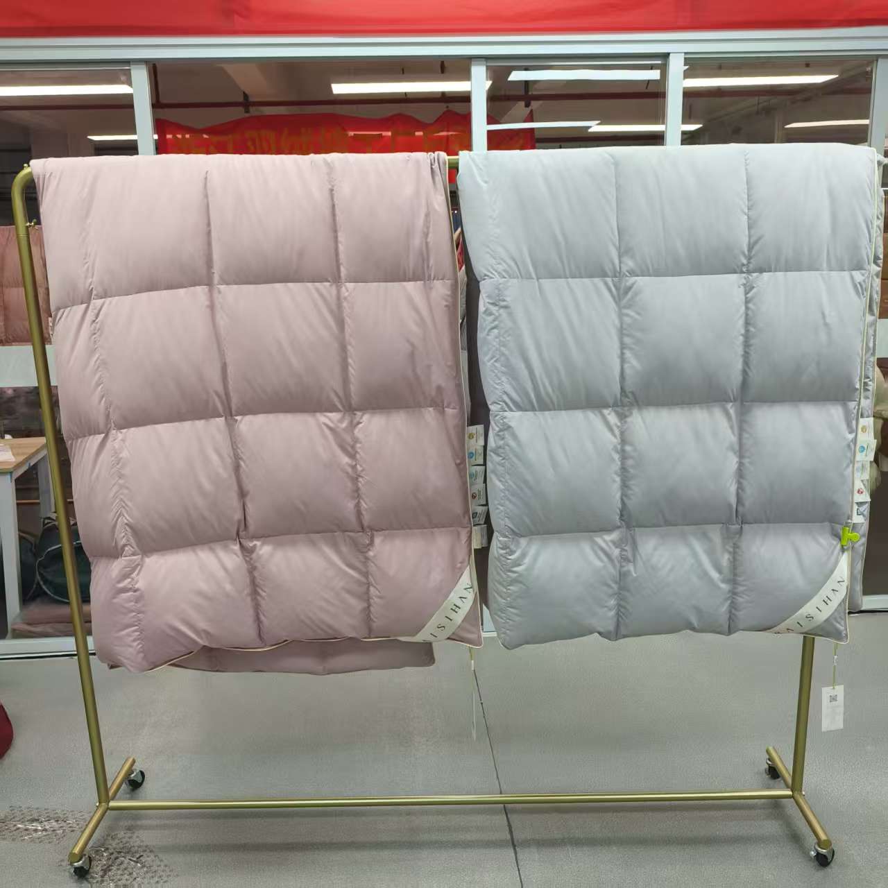 【新人福利】鹅毛加厚冬被柔软舒适年老体寒怕冷适用宿舍保暖被子