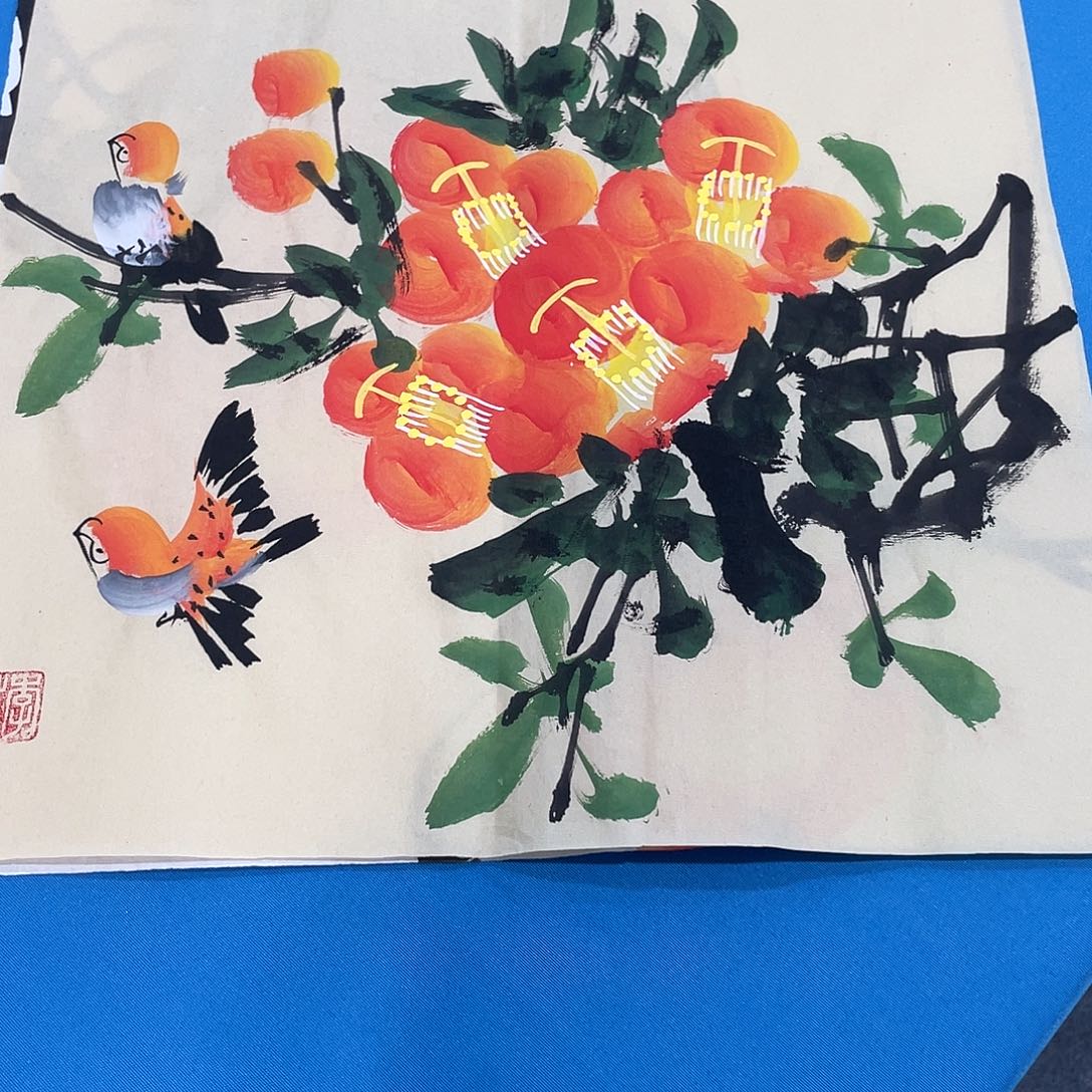 国画今天早上起来发现