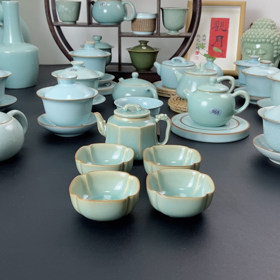 一级仿古釉壶套装！！