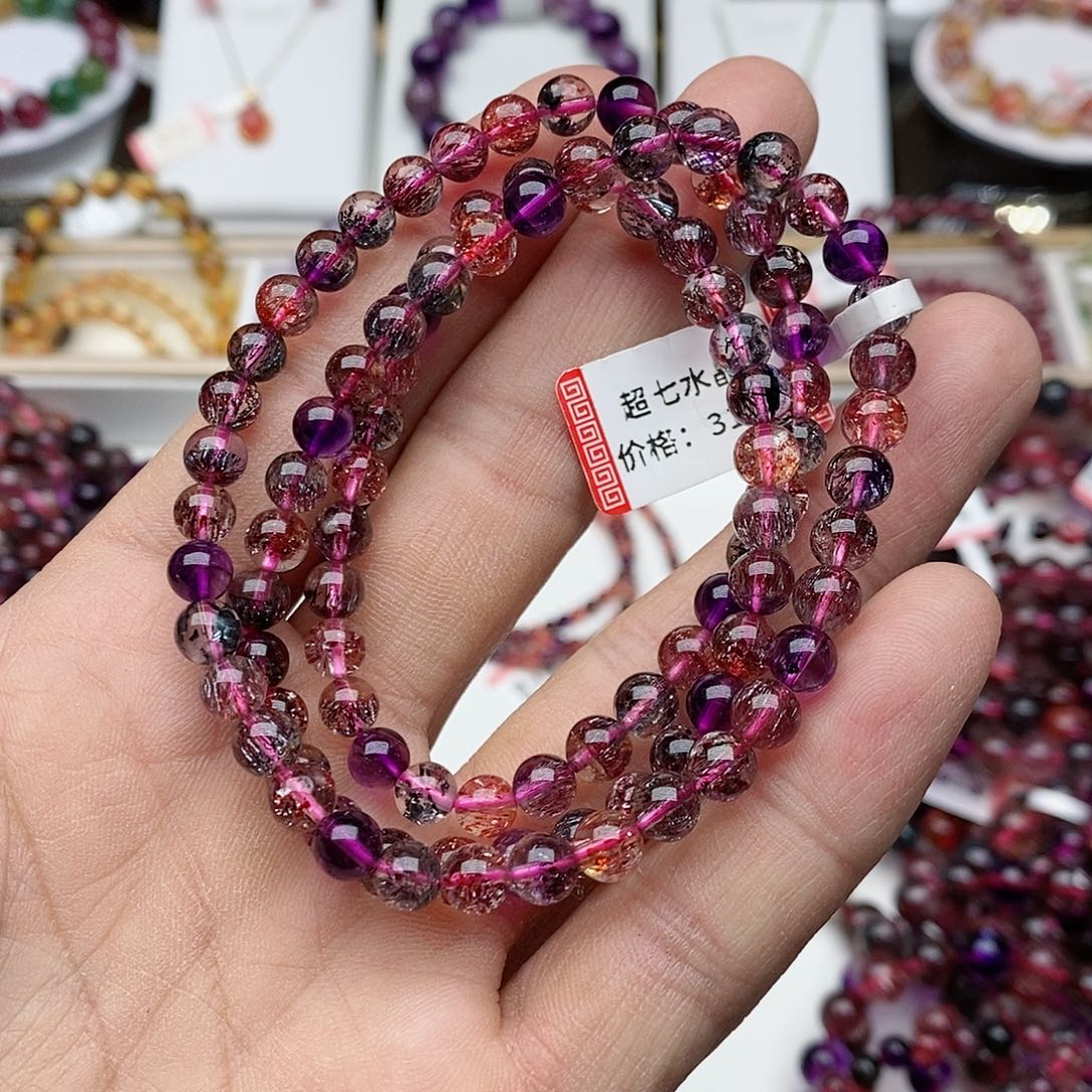 水晶手链未镶嵌财****》