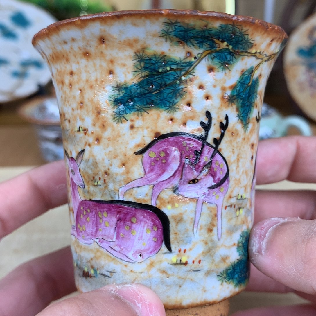 杯景德镇陶瓷手作